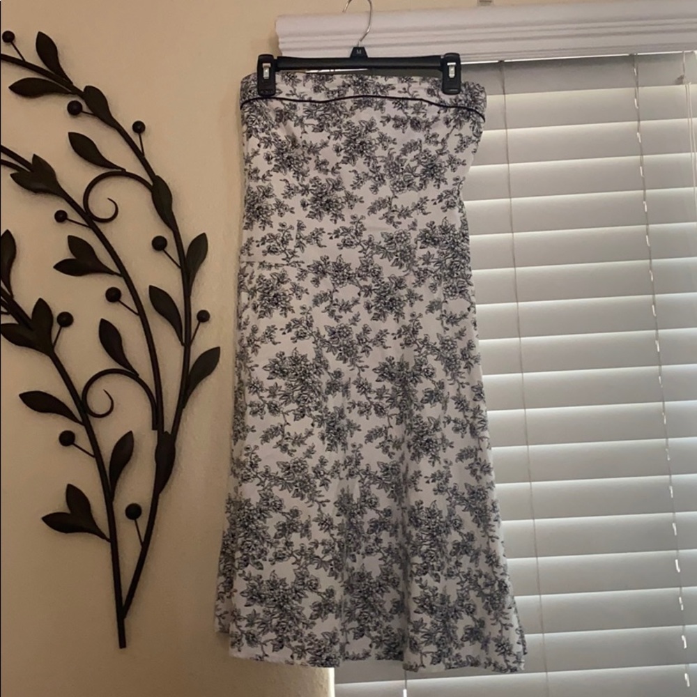 strapless dress